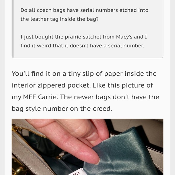 Coach Convertible Crossbody Bag - Picture 7 of 8